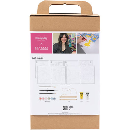 Craft Kit Colouring, Paint by numbers, acrylic paint