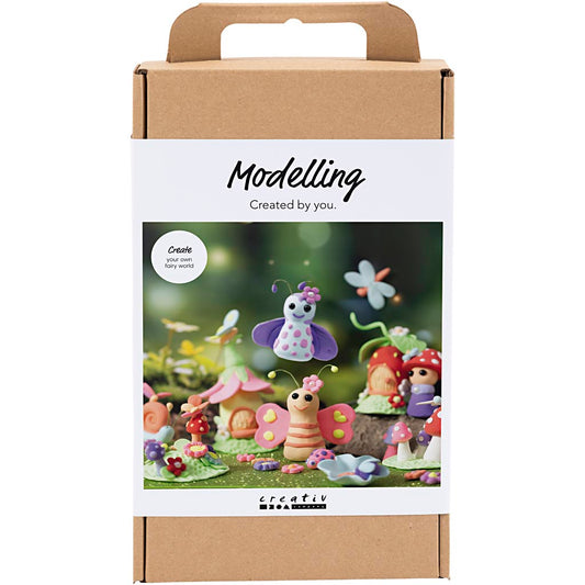 Craft Kit Modelling, Fairy, pastel colours