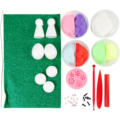 Craft Kit Modelling, Fairy, pastel colours