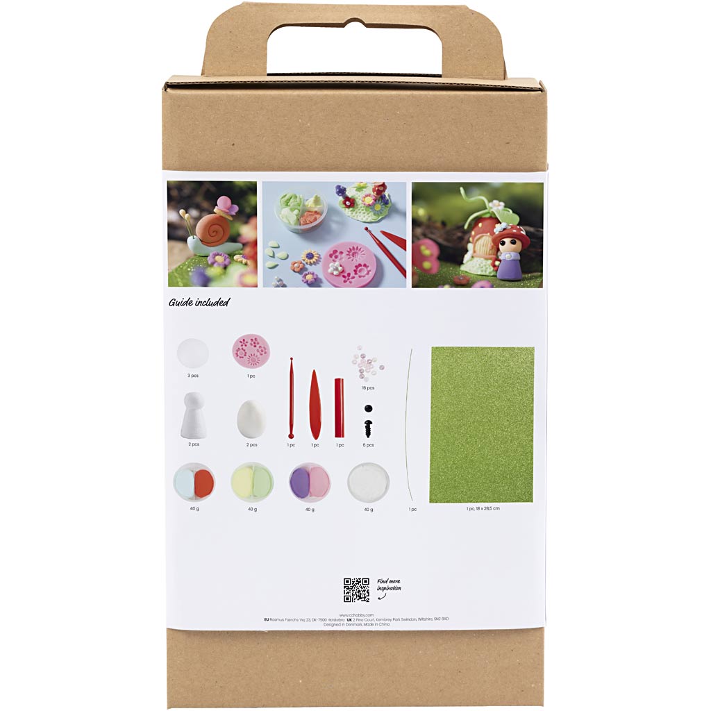 Craft Kit Modelling, Fairy, pastel colours