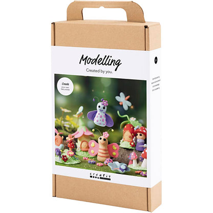 Craft Kit Modelling, Fairy, pastel colours