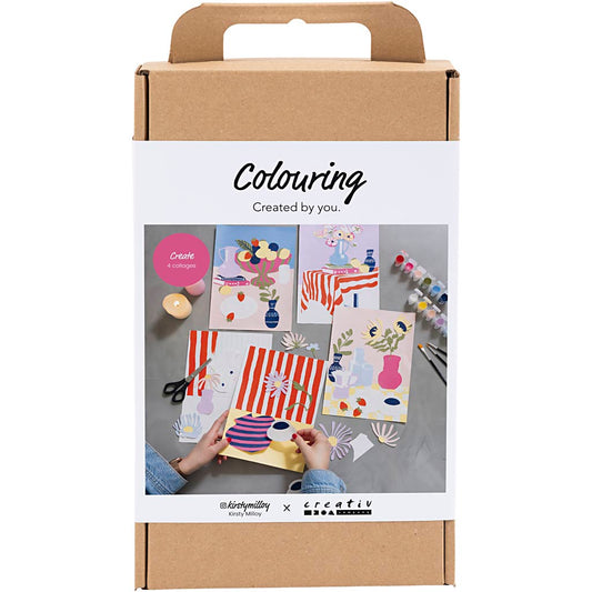 Craft Kit Colouring, Collage