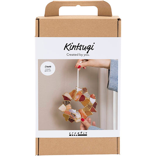 Craft Kit Kintsugi, Hanging decorations, assorted colours