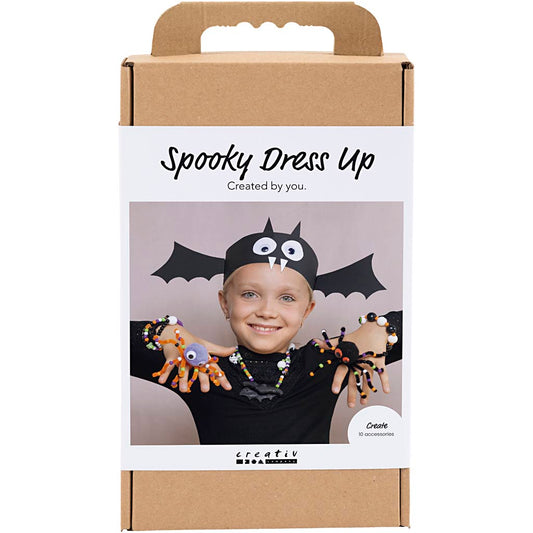 Craft Kit Spooky Accessories, Costumes and jewellery, halloween colours