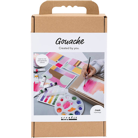 Craft Kit Gouache , Paintings, assorted colours