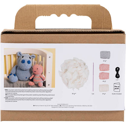 Craft Kit Amigurumi , Honeybee, pastel colours