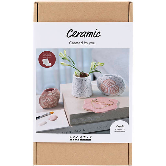 Craft Kit Ceramic, assorted colours