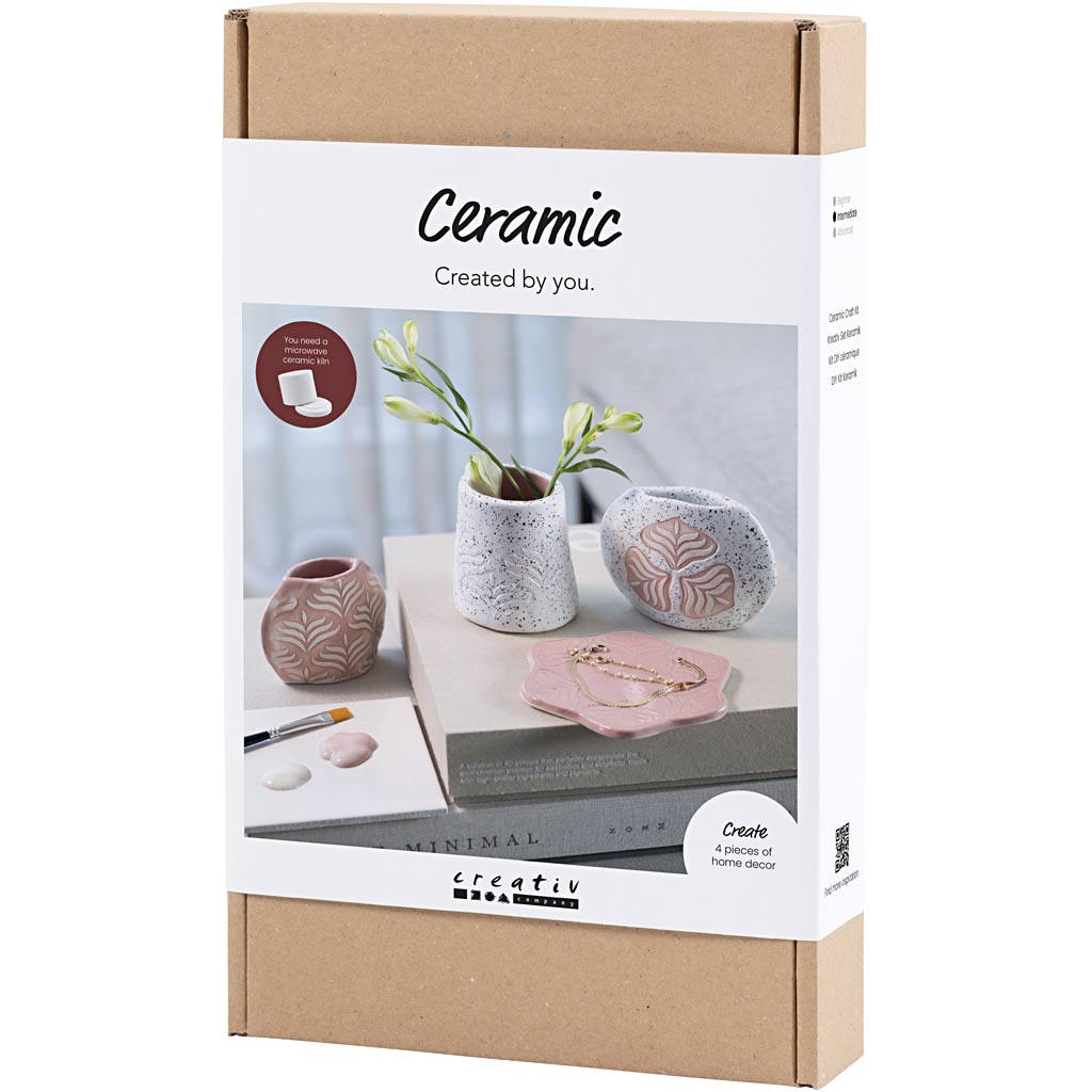 Craft Kit Ceramic, assorted colours