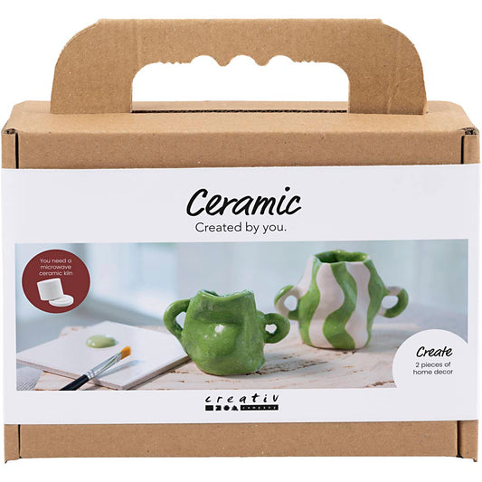 Mini Craft Kit Ceramic , light green