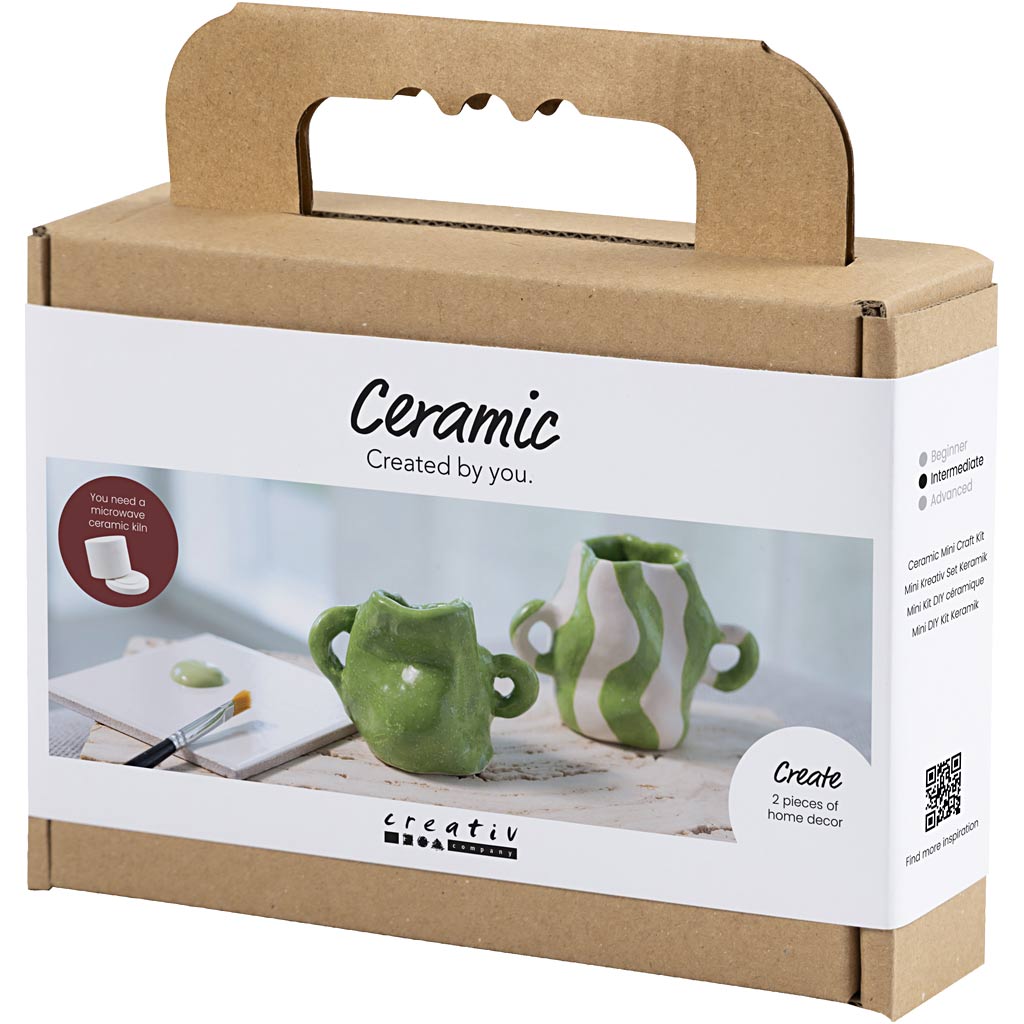 Mini Craft Kit Ceramic , light green