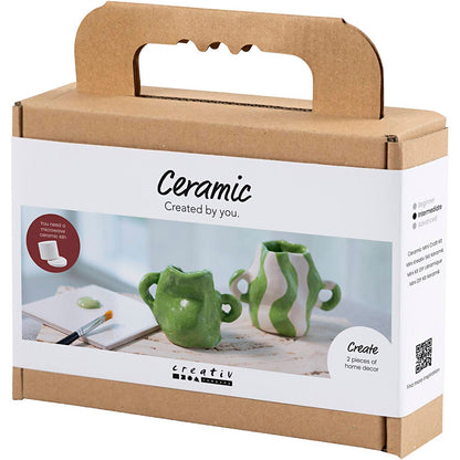 Mini Craft Kit Ceramic , light green