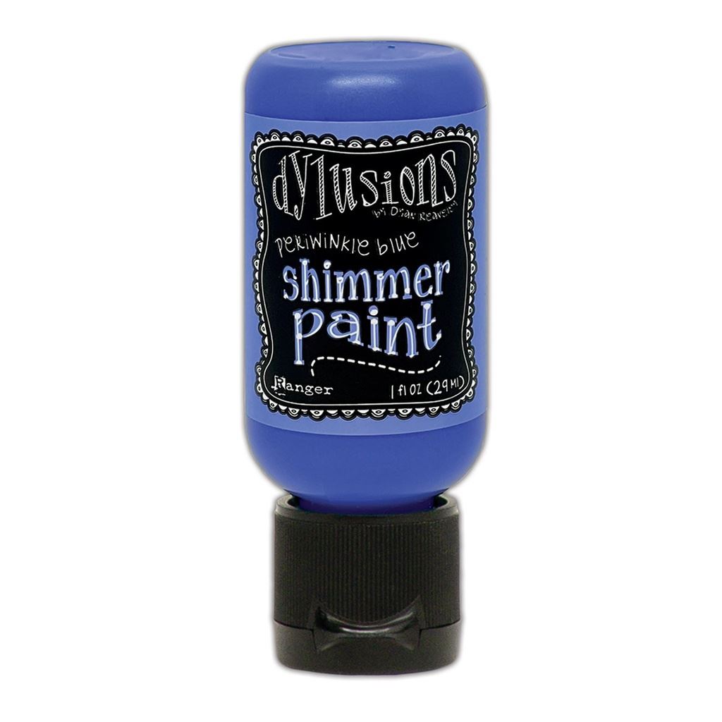 Dylusions Shimmer Paint 1oz. Periwinkle Blue