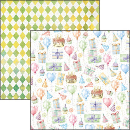 Ciao Bella My Tiny World  12inc x 12inc Patterns Pad