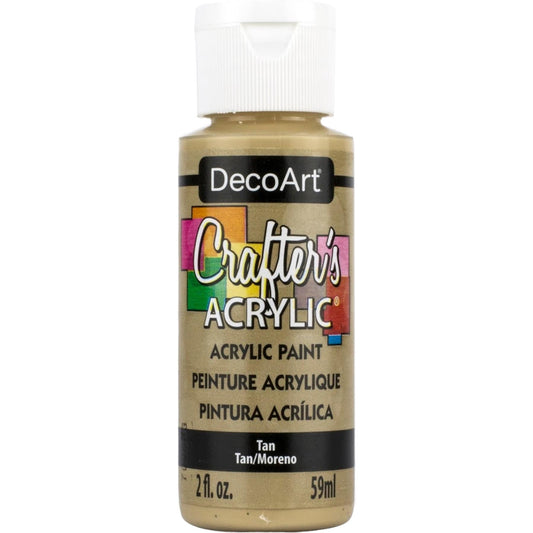 Tan Crafters Acrylic 2oz