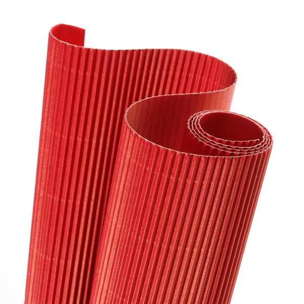 Canson - Corrugated Paper - Bright Red