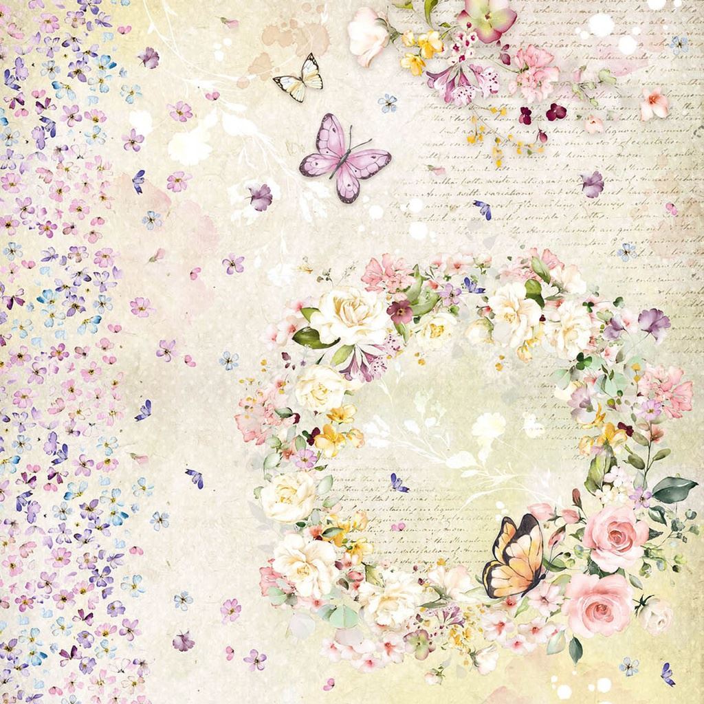 Ciao Bella Blooming 8inc x 8inc Paper Pad