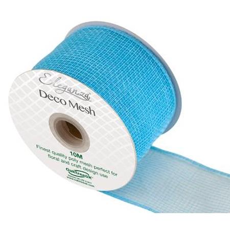 DecoMesh Light Blue No.25 -  63mmx10m