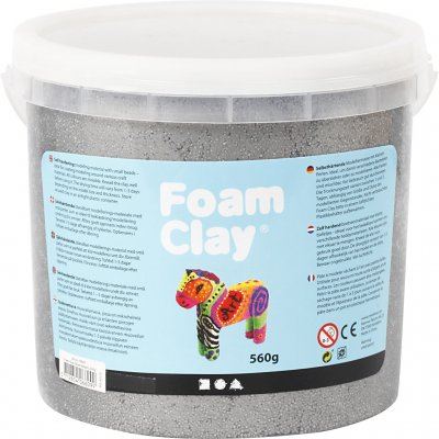 Foam Clay 560g Silver - single