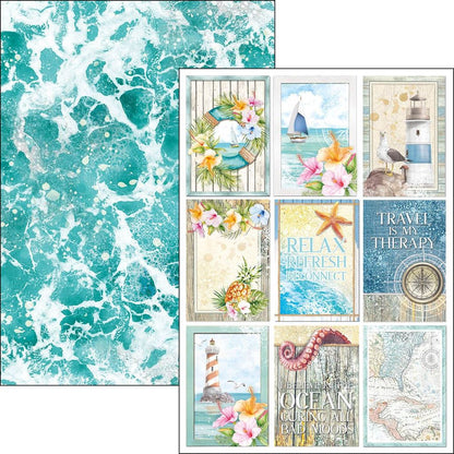 Ciao Bella Summer Breeze A4 Creative pad