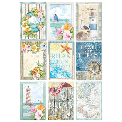 Ciao Bella Summer Breeze A4 Creative pad