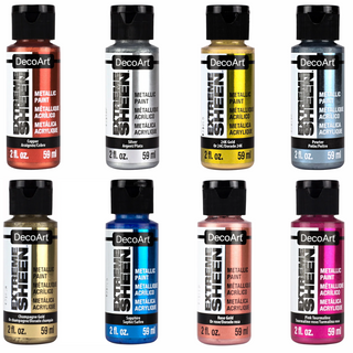 DecoArt Extreme Sheen Acrylic Paint x8 Value Pack