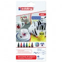 Edding E4200 - Porcelain Brushpen Family Colours Set of 6