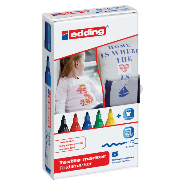 Edding 4500 CR Wallet of 5 (001-005)