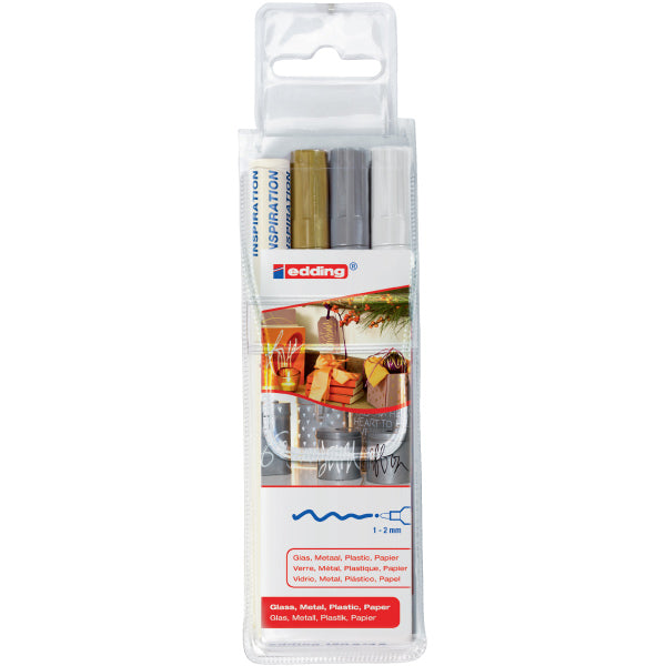 Edding 751 Gloss Paint 3 Set