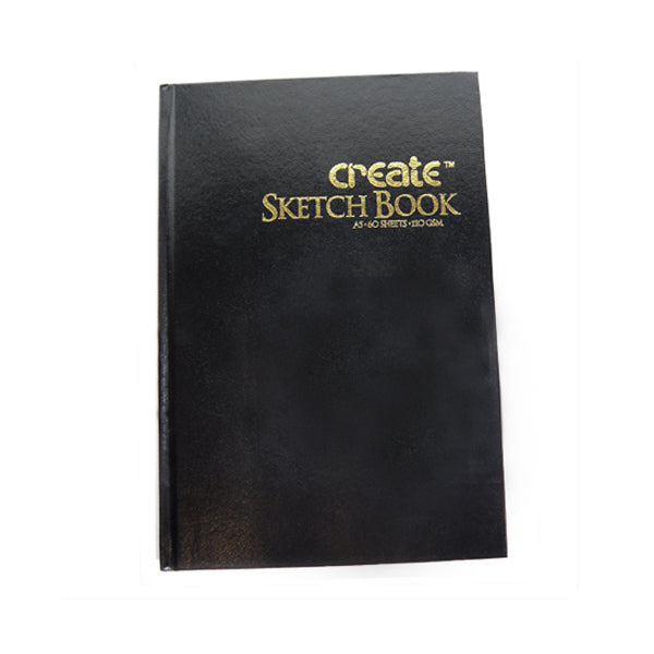 Create - Hard Back Sketchbook - 110gsm - Bound