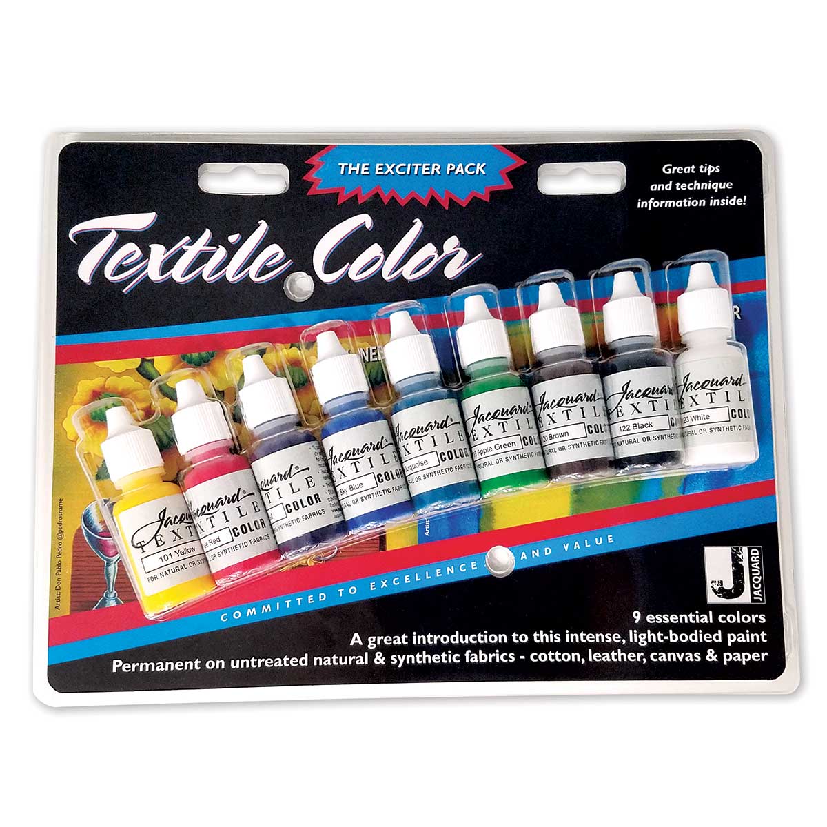 Textile Paints - Color Exciter Pack