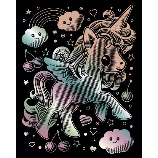 Unicorn - Kawaii Scraper Foil