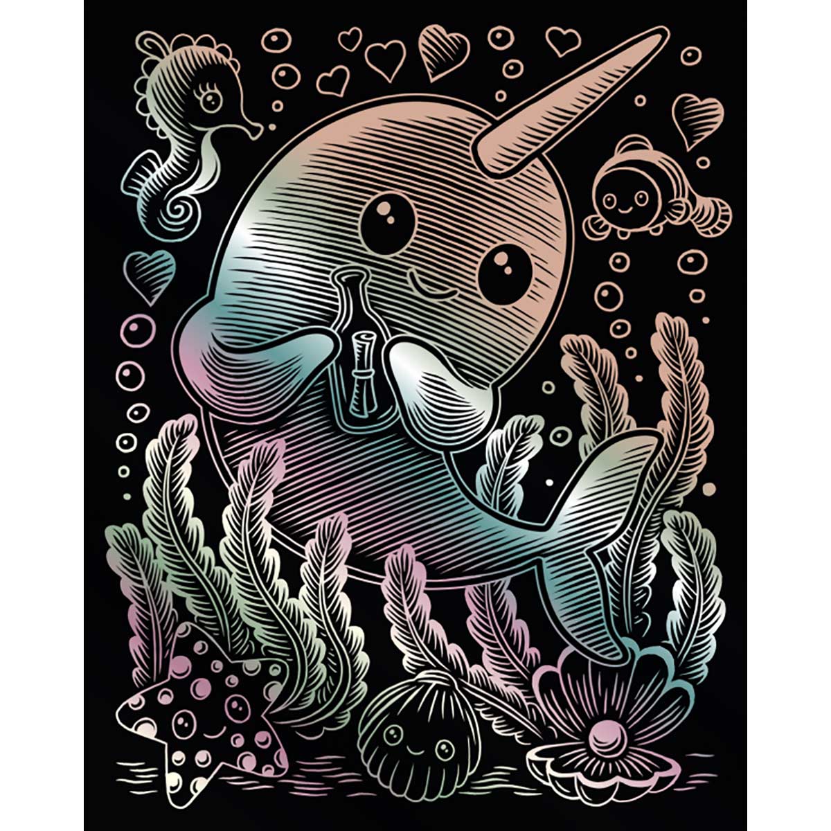 Unicorn - Kawaii Scraper Foil