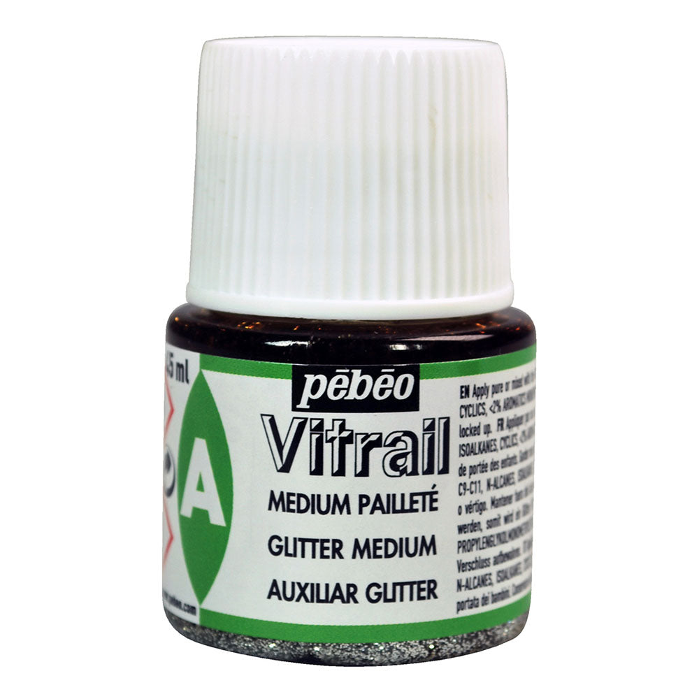 Pebeo Vitrail Medium Glitter - Vitrail 45ml