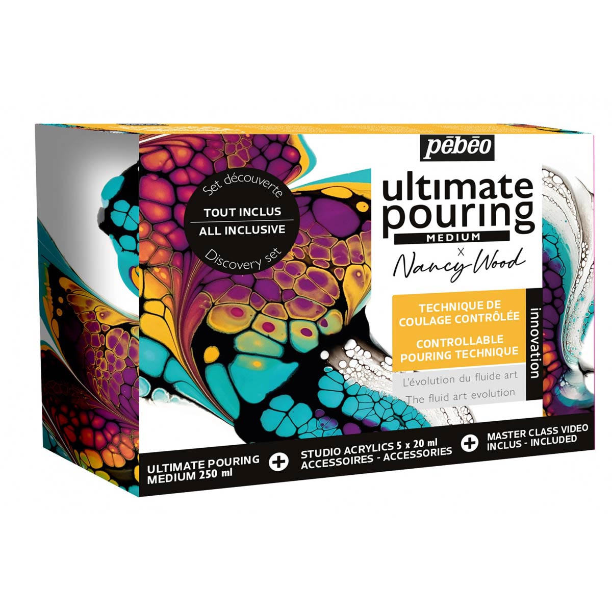 Pebeo Ultimate Medium Pouring Discovery Set