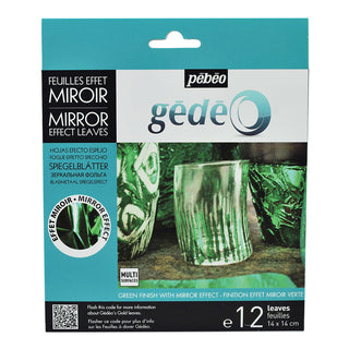 Gedeo Mirror Effect Metal Leaves