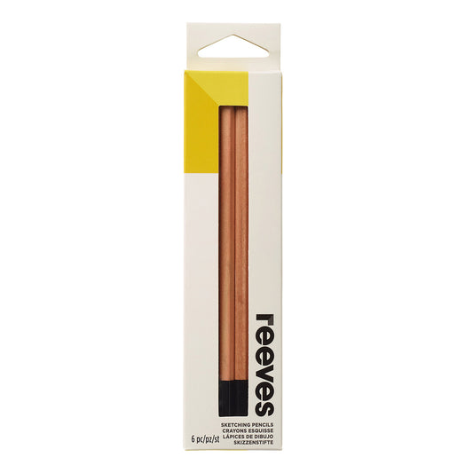 Reeves Sketching Pencils - 6 Assorted