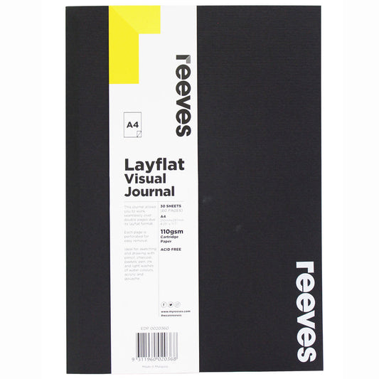 Reeves Black Lay Flat Journal