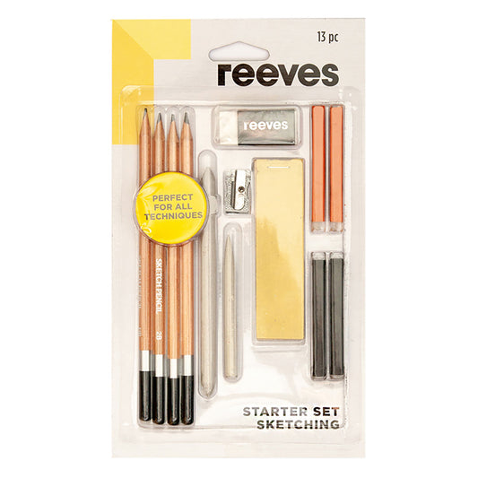Reeves 13 Piece Starter Set - Sketching
