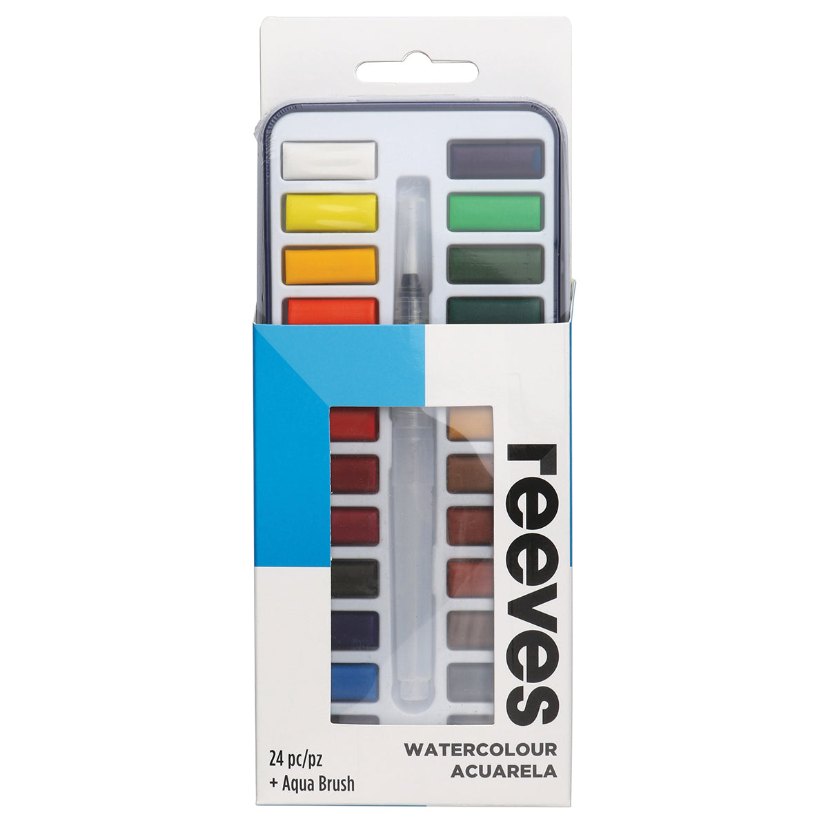 Reeves - Watercolour Tin Sets Plus Waterbrush