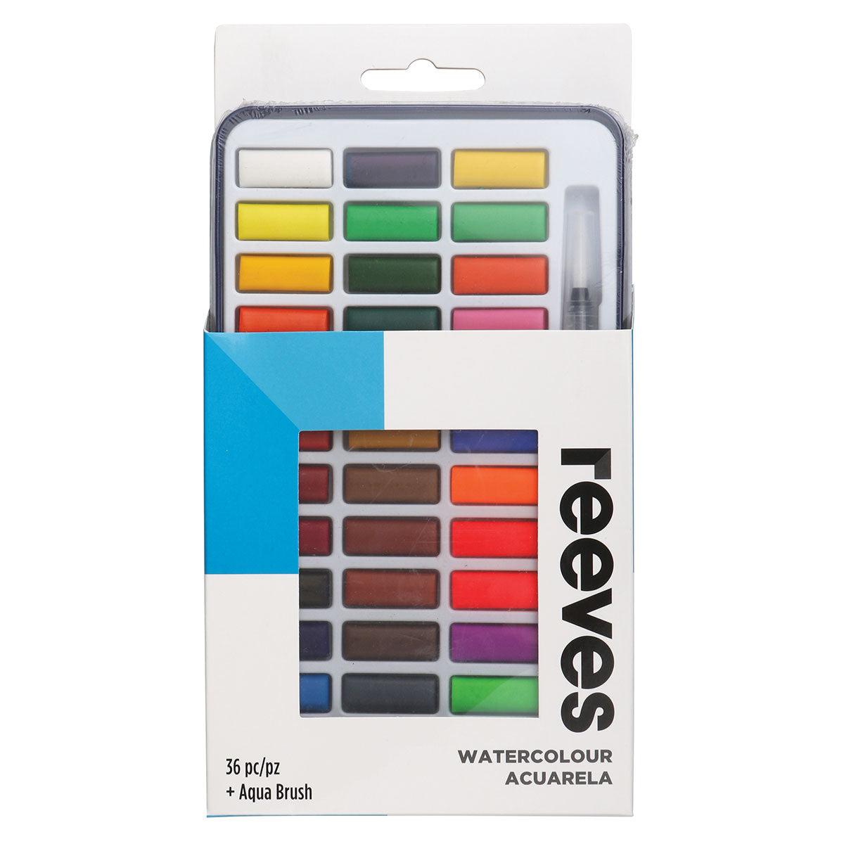 Reeves - Watercolour Tin Sets Plus Waterbrush