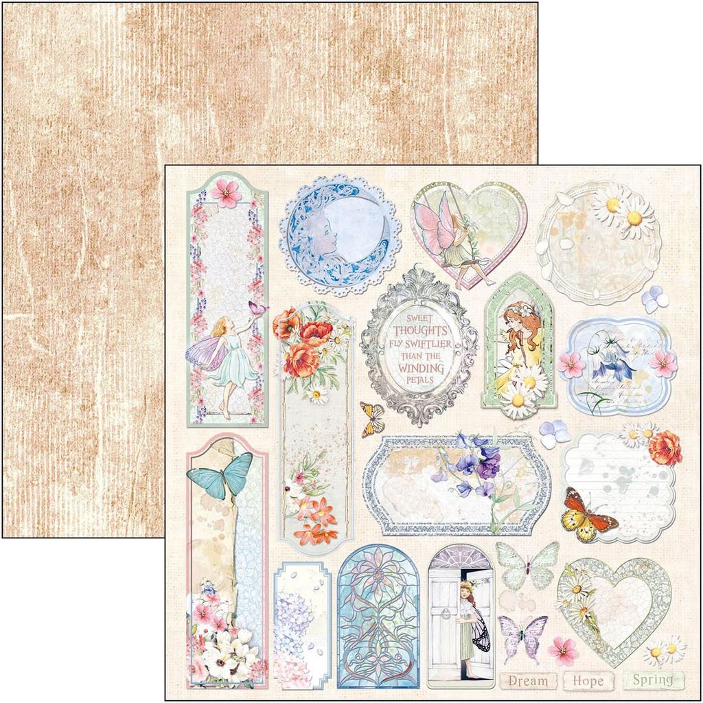 Ciao Bella Enchanted Land 8inc x 8inc Paper Pad