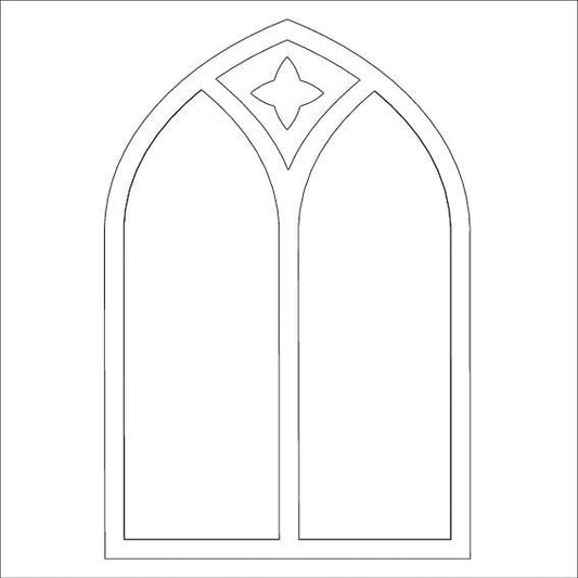 Church Window - MajeMask Stencil