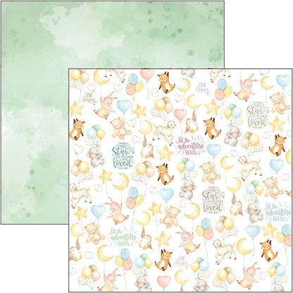 Ciao Bella My Tiny World  12inc x 12inc Patterns Pad