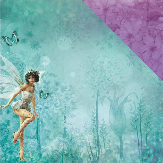 Fairy Dust 12x12 Scrapbook Pape Sold in Packs of 10's