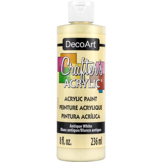 Antique White Crafters Acrylic 8Oz