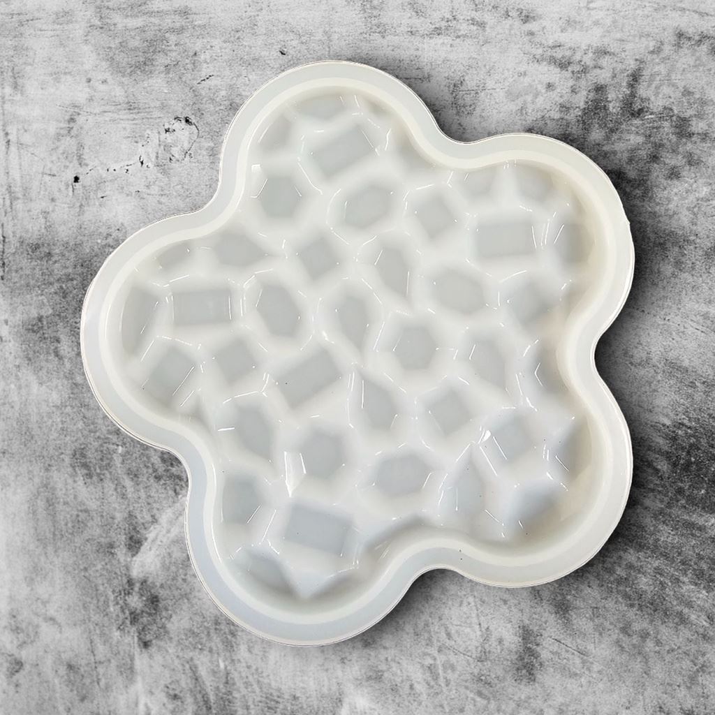 Flower Coaster Silicone Mould