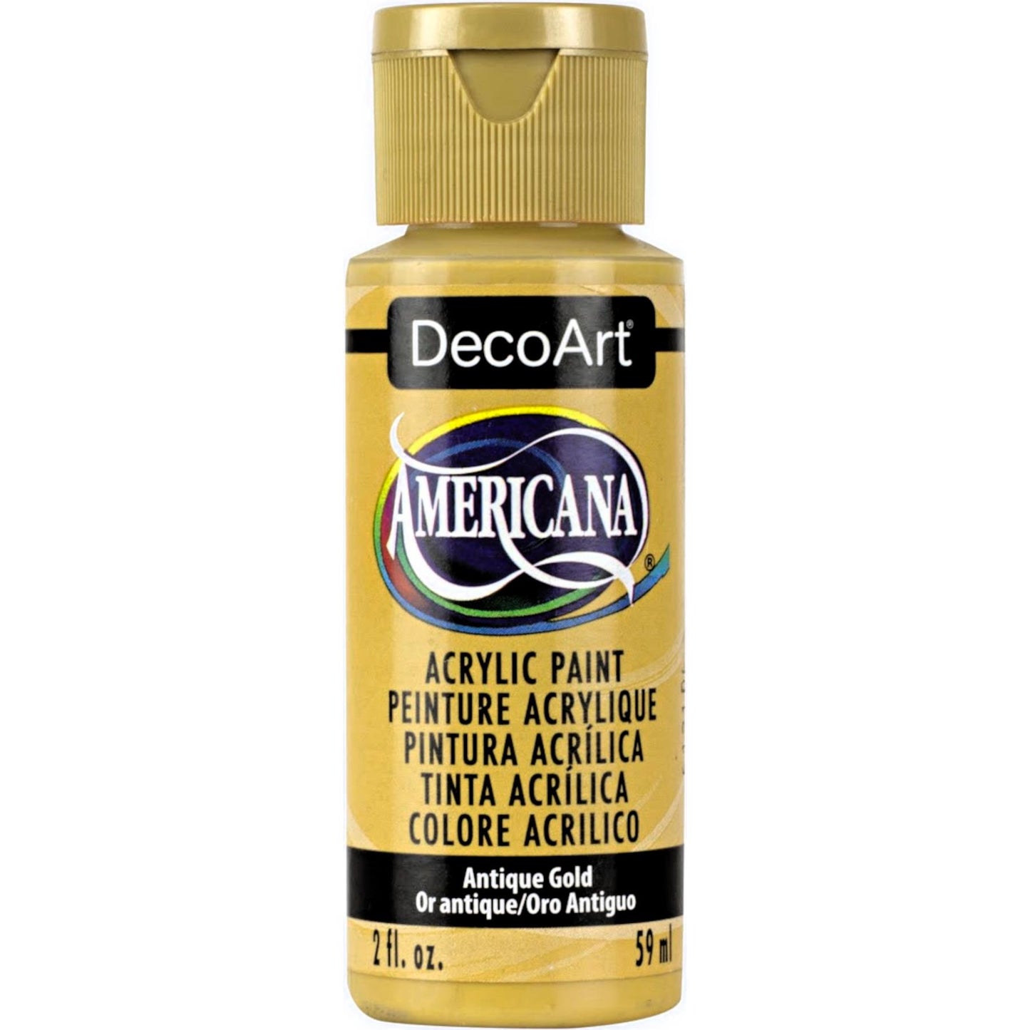 Antique Gold Americana Acrylic 2Oz.