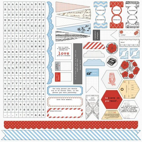 Stationery Noted Stickers Sold in Packs of 10