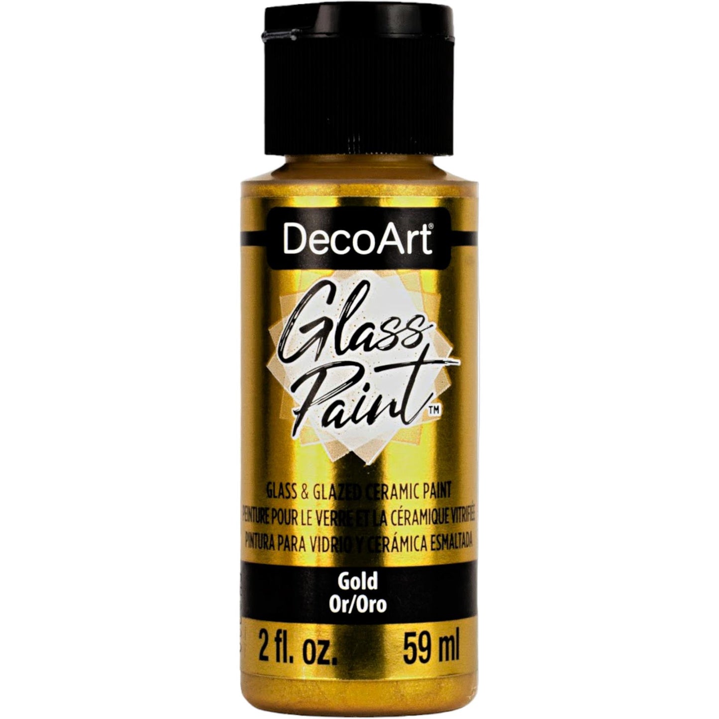 Gold Glass Paint - 2Oz.