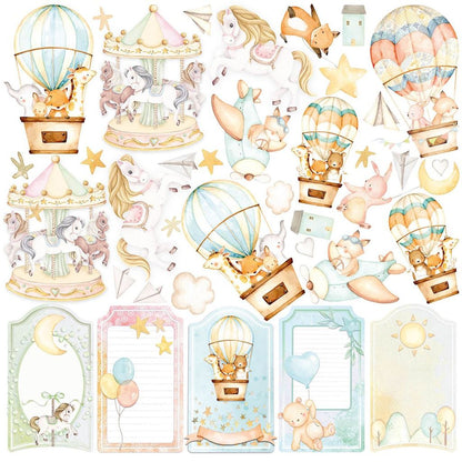 Ciao Bella My Tiny World  12inc x 12inc Patterns Pad